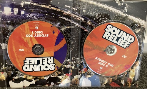 Sound Relief, Midnight Oil, Hunters & Collectors, Split Enz DVD, 4-Disc - Picture 5 of 5