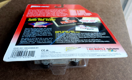 VTG 2001 Johnny Lightning CUSTOM CHEVY WAGON #6/6 Gold Black Thunder Wagons 1:64 - Picture 14 of 15