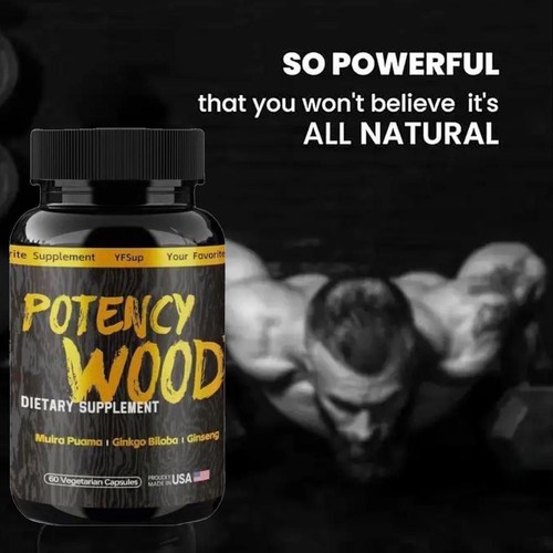 Potency Wood Ginseng Ashwagandha Ginkgo Tribulus | Herbal Supplements | 60  ZHV - Picture 4 of 11