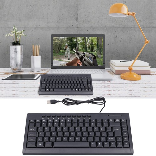 Wired Keyboard Mini 87 Keys USB Desktop Notebook Computer Accessories For Of XXL - Picture 11 of 18