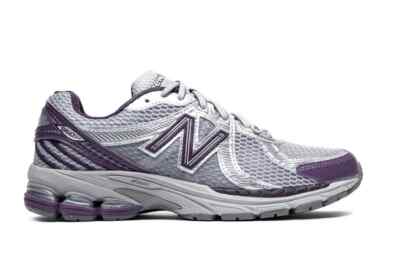 エレボス New Balance 860 Rain Cloud Purple Silver Retro Sneakers