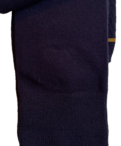 GT Goldtoe Men's 3-Pair Rayon Navy Socks Shoe Size 6-12 1/2 Superb Quality - Picture 8 of 9