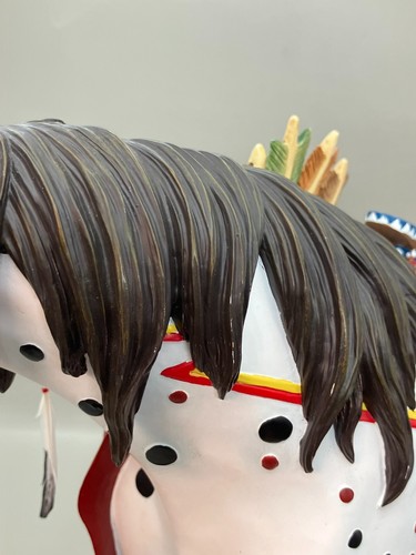 Trail of Painted Ponies 2004- “WAR PONY” Bust #12371 1E/0472 - Picture 18 of 24