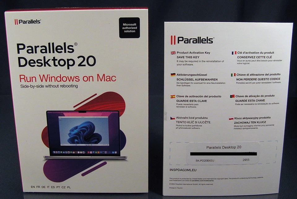 Parallels Desktop 20 Standard für Mac Box Lebenslange Lizenz DE/ML OVP NEU - Bild 2 von 4