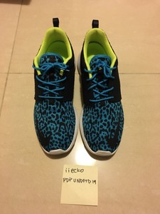 Nike Roshe Run Leopard Volt Yellow