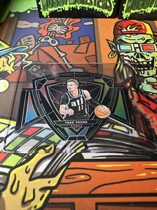 2023 Panini Obsidian Trae Young Vitreous ULTRA RARE CASE HIT! Hawks 🔥🔥🥵📈
