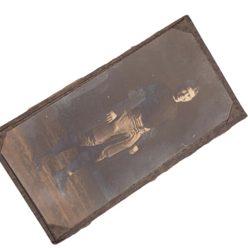 Almohadillas de jugador de rugby de fútbol albúmina foto tarjeta gabinete de 1800 2,75x5,75" DEPORTES - Imagen 4 de 6
