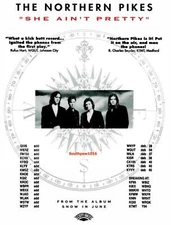 1990 The Northern Pikes "She Ain't Pretty"  Song Release Industry Promo Ad Print
