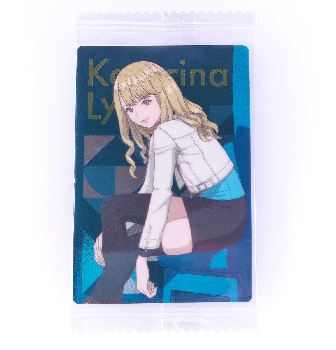 Karina Lyle Tiger & Bunny Wafer Card Japanese No.15 Bandai Karina Lyle Tiger & Bunny Wafer Card Japanese No.15 Bandai