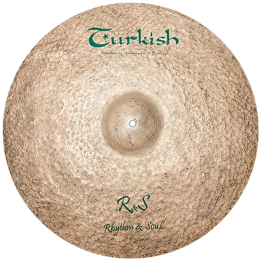 Turkish Cymbals · Rhythm & Soul 15" Hi-Hat Cymbal (1203g+1385g) w/ DEMO VIDEO - image 2 of 2