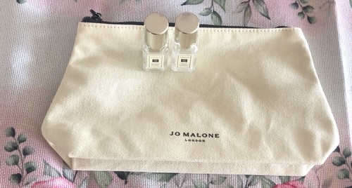 X2 Jo Malone English Pear & Freesia Nectarine 0.3 fl oz/9 ml Eau Cologne Travel - Picture 4 of 8