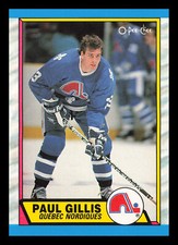 Paul Gillis #265 1989-90 O-Pee-Chee Quebec Nordiques