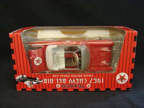 Cambio Texaco 1957 Chevy Bel Air Edizione Limitata Serie 10 Pedali Auto Banco NUOVO - Foto 6 di 10
