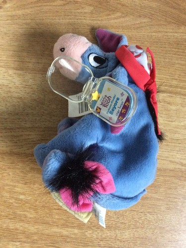 Disney Eeyore Pirate Beanie Soft Toy with Tags - Picture 3 of 3