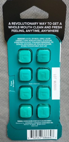 7 Packs Listerine Ready! Tabs Chewable Tablets Clean Mint 8 Ct (56 Total Tabs) - Picture 2 of 3