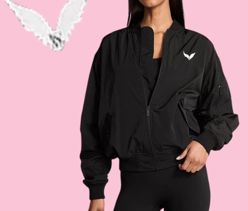 VICTORIA SECRET 2024 FASHION SHOW Parachute Bomber Jacket NEW SIZE EXTRA SMALL - Picture 3 of 17