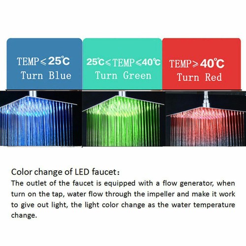 Wasserfall Bad Duschkopf Regendusche Kopfbrause Duschbrause Regenduschkopf DE - Bild 7 von 187