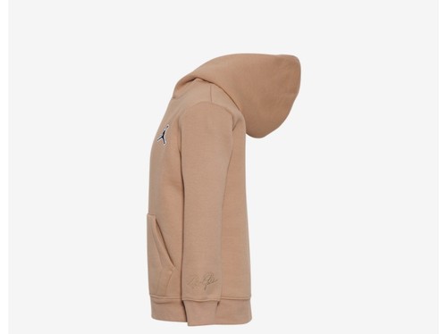 Jordan Essentials Pullover Hoodie Hemp Beige Boys' Grade School Small Size 4 - Picture 3 of 3