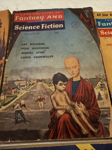 Lot Of 8 60s And 70s Sci Fi Magazines - Fantastic , Galaxy Asimov Heinlein Clark - Picture 6 of 10