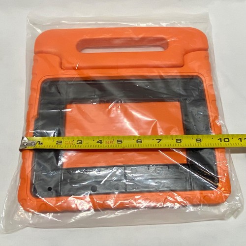 iPad Case Trident Shockproof Foam Cover w/Handle Smart Stand Orange Durable New - Picture 2 of 15