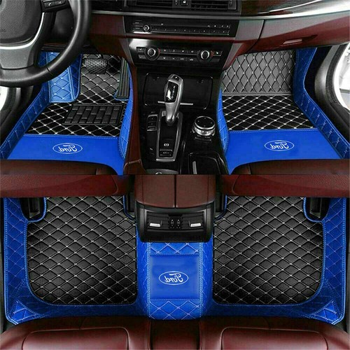 For Ford Car Floor Mats Auto All Model Fiesta Focus Fusion Mustang Ranger Taurus - Imagen 13 de 20