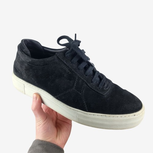axel arigato black suede platform