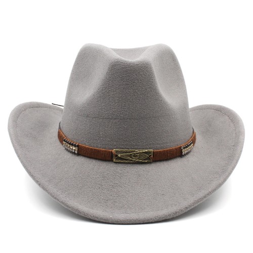 Junior Western Cowboy Hat Wide Brim Cowgirl Riding Cap for Kids Boys and Girls - Picture 46 of 51