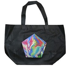 Reusable Shopping, Grocery Bag - Gift Bag 20"W x 13"H x 8"D Black NEW