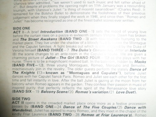 Opera Theatre Musicals Ballet 12" LP's 33rpm Vinyl Records Great Choice Titles - 第 45/67 張圖片