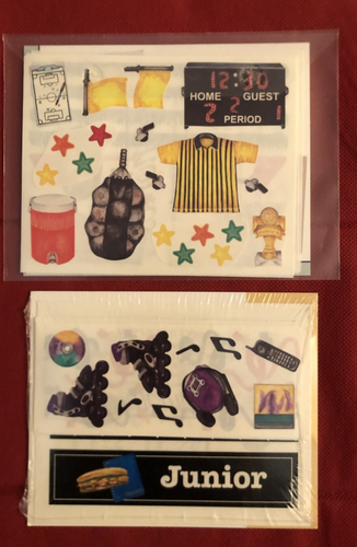 Creative Memories SOCCER or YEARBOOK School Stickers Pack - Picture 2 of 4