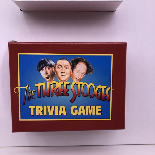 Vintage 2000 The Official Three Stooges Trivia Game By Talicor COMPLETE - Picture 18 of 24