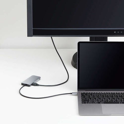 USB Type-C Hub Docking Station 6 in 1 100W PD Elecom DST-C12SV EC HDMI PD - Bild 5 von 9