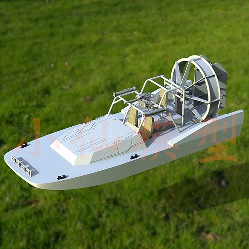 DIY Wooden Air Boat Aerotrooper 20" 520mm RC Boat RC Model Kit - Picture 3 of 4