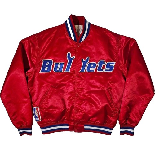 RARE BALTIMORE BULLETS maillot jersey 47 Hardwood classics Majestic NBA