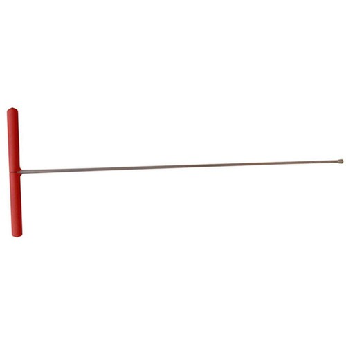 JONES STEPHENS 48 In. Length Steel Probing Rod With Ball Point For Pipes