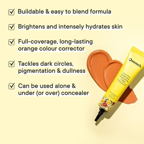 Quench Yuzu Fine Under Eye Correcting Cream - 10ml - Picture 6 of 9