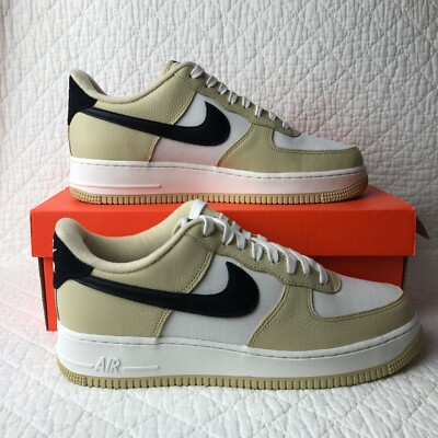 Air Force 1 '07 LX Shoes Men's SZ 10.5 Team Gold/Black Sail DV7186