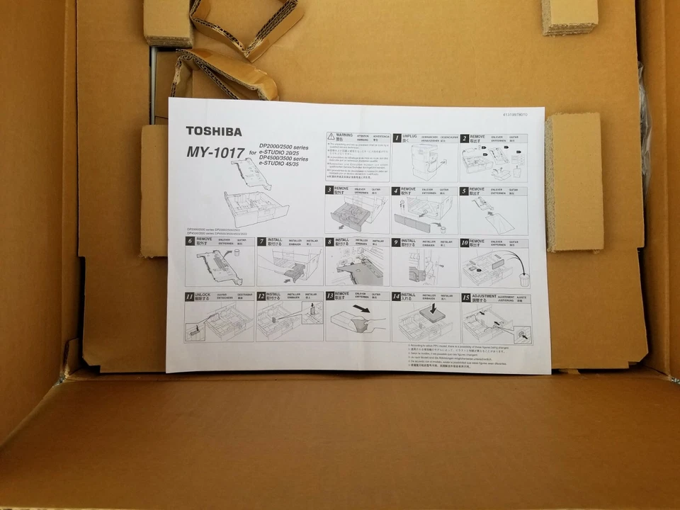 TOSHIBA MY-1017 PAPER DRAWER / CASSETTE 66099416 TO COPY MACHINE - Image 3 of 3