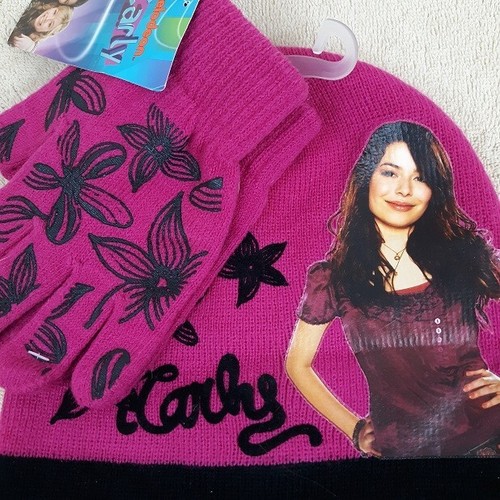 ICARLY Knit HAT and Gloves Set NEW Beanie Cap NWT Miranda Cosgrove - Picture 6 of 6