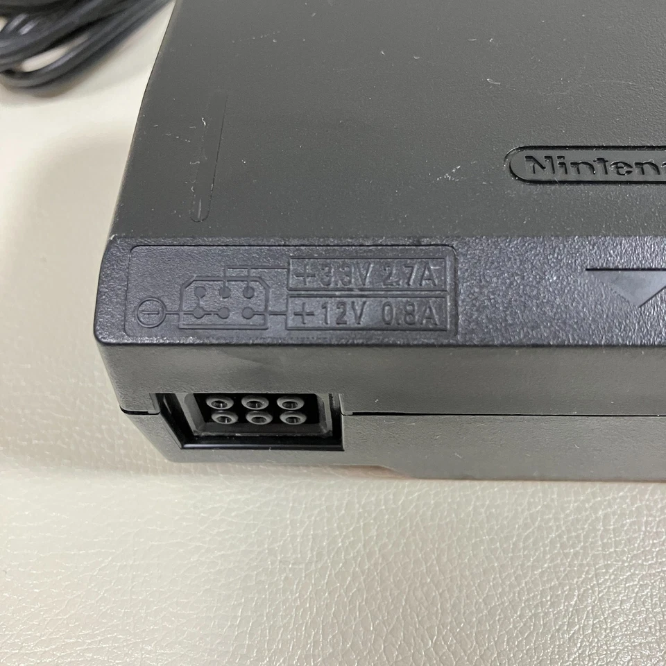 Official Nintendo 64 N64 AC Adapter Power Cord NUS-002 jpn made in japan - Image 2 of 4