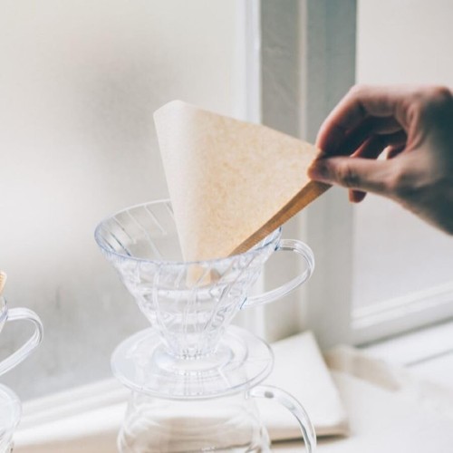 Hario V60 Paper Coffee Filters Pour Over Cone Filters Size 02, Natural 100 Count - Picture 4 of 4