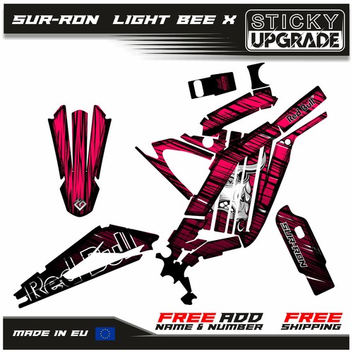 Sur-ron Light Bee Graphics Kit 21 Mil, Surron Wrap, Segway X260 Stickers, Decals - Picture 4 of 10