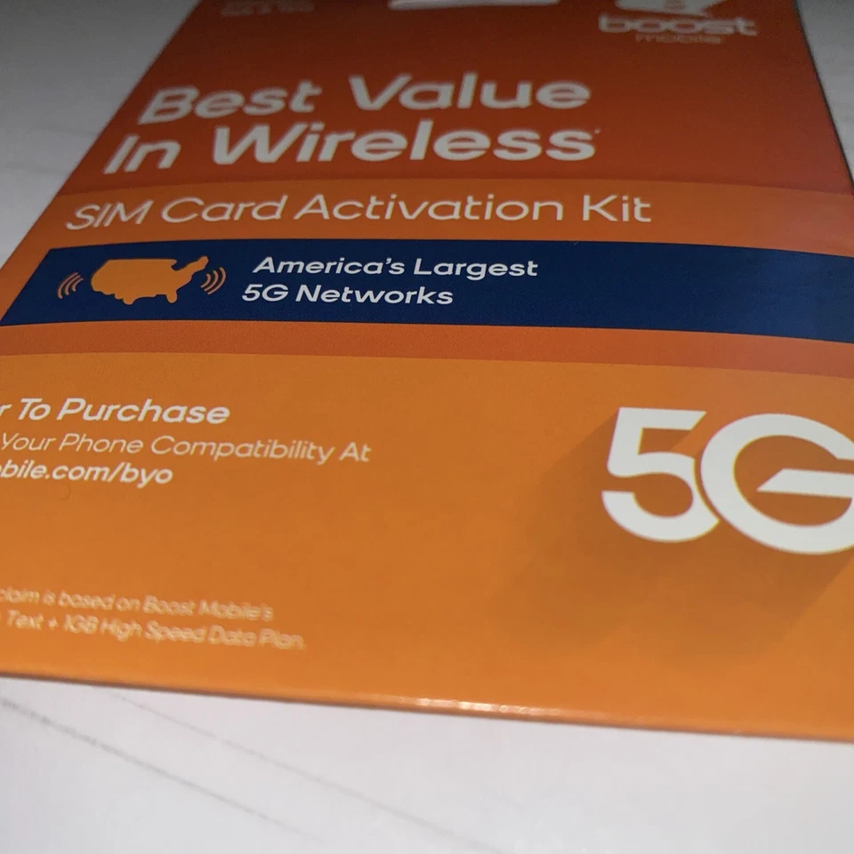 Tarjeta SIM 4G - 5G Trae tu propio teléfono para impulsar el móvil para iPhone y Android Foto 3 de 3