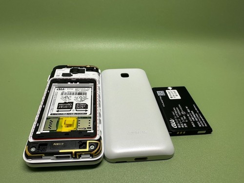 KYOCERA GRATINA KYF42 WIFI KEITAI ANDROID FLIP PHONE UNLOCKED White - Picture 3 of 5