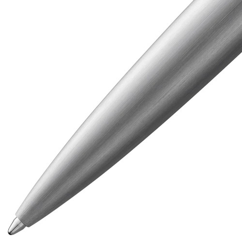 LAMY 2000 Ballpoint Pen Silver Matt Polished Stainless Steel Black Ink Refill - Picture 2 of 4