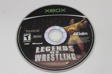 Legends of Wrestling (Xbox, 2002) Disc Only