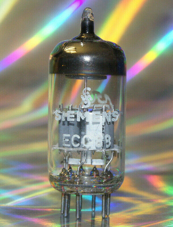 1x ECC88 Siemens Röhre Tube Röhrenverstärker 123/100% HiFi Audio Amplifier
