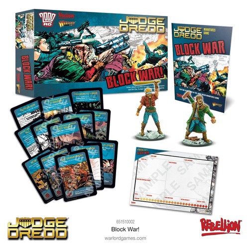 Judge Dredd: Block War Expansion - Warlord Games 2000AD