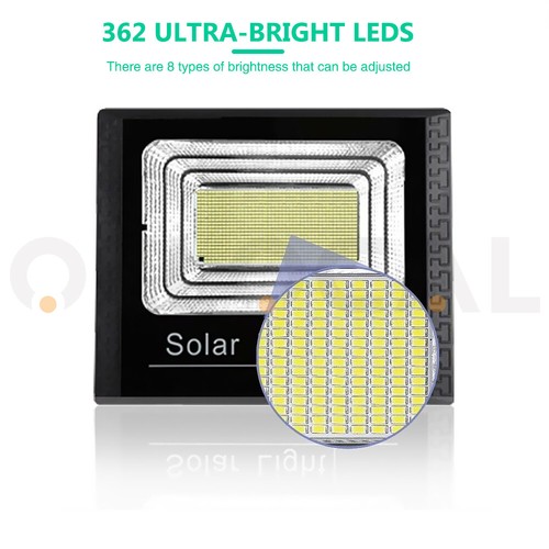 100W LED Solar Light Street Flood Sensor Remote Outdoor Garden Security Lamp - Picture 6 of 15