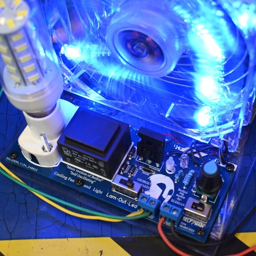 Bedini Motor SSG SELBSTOSZILLIERENDER Lüfter & Beleuchtung, Start 3 Volt, 2024! - Bild 1 von 8